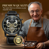 Orologio meccanico automatico di lusso con tourbillon