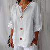 Leviana™ | Blusa in Lino Casual