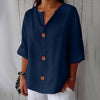 Leviana™ | Blusa in Lino Casual