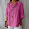 Leviana™ | Blusa in Lino Casual