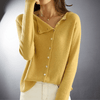 Elara | Pullover Chic con Bottoni