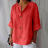 Leviana™ | Blusa in Lino Casual