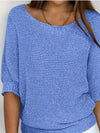 Maglia in Viscosa con Scollo Ampio