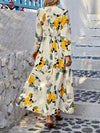 Elise - Abito Maxi con Charme Floreale