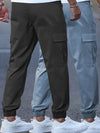 2 pezzi Pantaloni Cargo da Uomo - Tasche Multifunzionali, Coulisse Regolabile, Adatti per Abbigliamento Casual e Formale in Tutte le Stagioni - Ottimo Regalo di Compleanno/Natale - Lavabile in Lavatrice e Durevole, un Must-have per gli Appassionati di Att