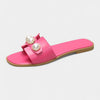 Scarpe Piatte con Perle