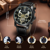 Orologio meccanico automatico di lusso con tourbillon