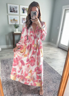 Elise - Abito Maxi con Charme Floreale