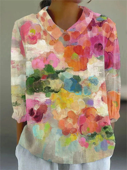 Rosaloria | Blusa Vintage Colorata