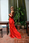 Zara - Vestito Maxi con Volant