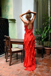 Zara - Vestito Maxi con Volant