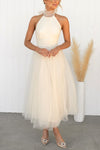 Phoebe - Vestito Midi con Gonna Lunga