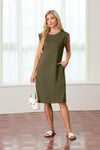 10 Fiona - Vestido midi antiarrugas