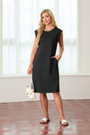 10 Fiona - Vestido midi antiarrugas