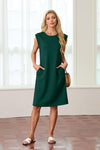 10 Fiona - Vestido midi antiarrugas