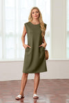 10 Fiona - Vestido midi antiarrugas