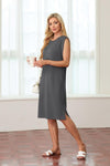 10 Fiona - Vestido midi antiarrugas