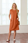 10 Fiona - Vestido midi antiarrugas