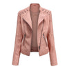 Ameliora - Giacca in Pelle Casual Elegante