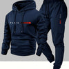 Parisian — Set Felpa con Cappuccio e Pantaloni Sportivi