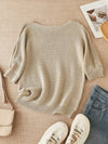 Maglia in Viscosa con Scollo Ampio