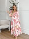 Elise - Abito Maxi con Charme Floreale