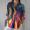 Camicia A Gradiente Colorato