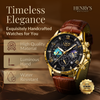 Orologio Elegante con Fase Lunare