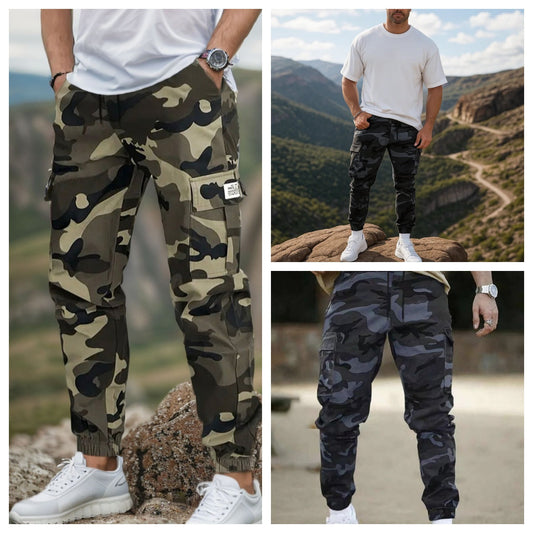 Pantaloni da lavoro tattici resistenti - miscela di nylon e cotone, molte tasche funzionali, ideali per il lavoro all'aperto