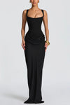 ABITO MAXI CORSETTO ADERENTE