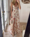 Sonja | Abito midi con stampa floreale