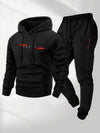 Parisian — Set Felpa con Cappuccio e Pantaloni Sportivi