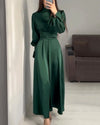 ItalianFrost - Abito Maxi in Satin