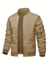 Giacca Antivento da Uomo per Primavera e Autunno, Caratterizzata da una Vestibilità Alla Moda e Ampia con Chiusura a Zip, Adatta per Ciclismo, Corsa e Fitness. Questa Giacca Sportiva Casual È Confortevole e Unisex, Rendendola una Scelta Popolare