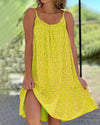 Naomy - Vestito Midi con Canotta Stampata