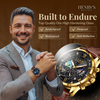 Orologio Elegante con Fase Lunare