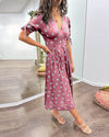 30 Fania | Polka Dots V-Neck Dress