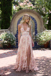 VESTITO IN TESSUTO TAPPETO ROSA COTONE