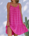 Naomy - Vestito Midi con Canotta Stampata