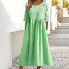 Sophie - Abito Midi in Lino e Cotone