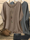 Set di 2 Bluse Morbide con Maniche Ampie