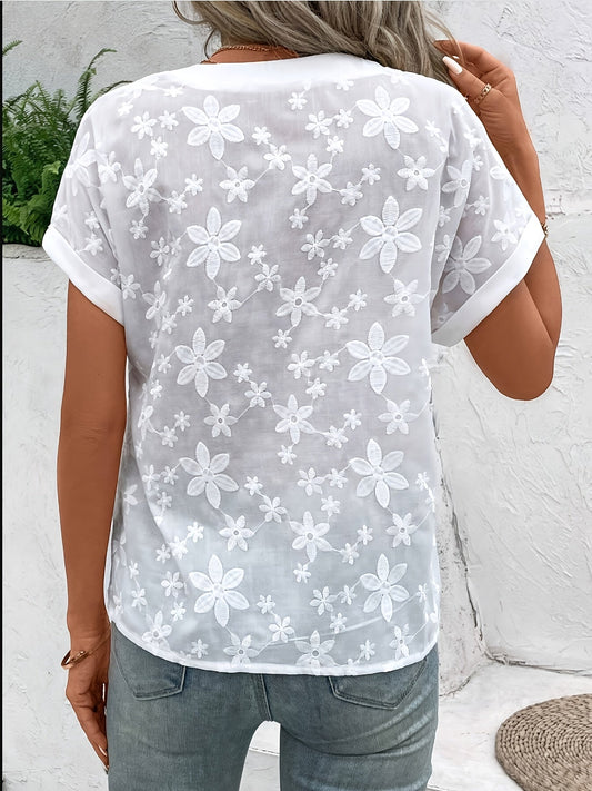 Chiara – Blusa Elegante Bianca