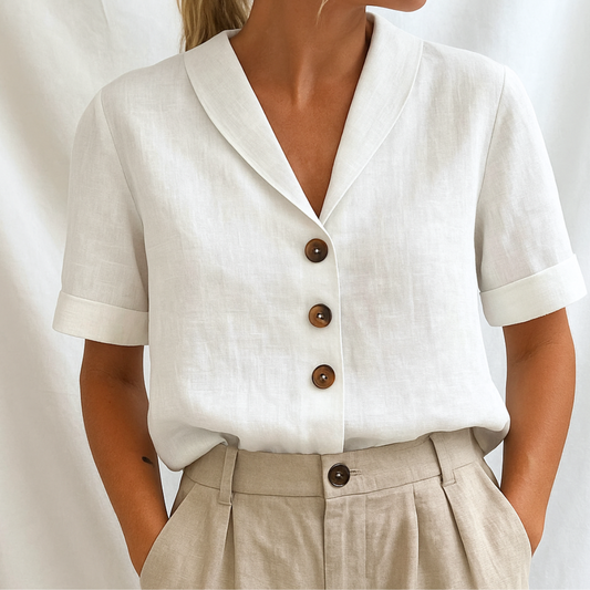 Saara™ | Blusa senza tempo ed elegante per il quotidiano e momenti estivi