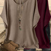 Set di 2 Bluse Morbide con Maniche Ampie