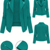 Giacca Biker con Rever e Zip
