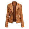 Ameliora - Giacca in Pelle Casual Elegante
