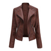 Ameliora - Giacca in Pelle Casual Elegante