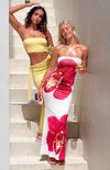 Arizona - Vestito Maxi in Rete Floreale