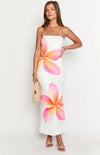 Arizona - Maxi Dress in Rete Floreale