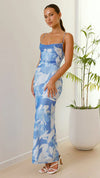 Ashley - Abito Maxi Floreale